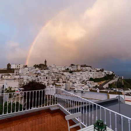 Atico Vistas Increibles Vejer Appartement Vejer de la Frontera Buitenkant foto
